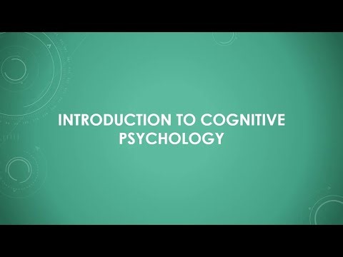 Introduction to Cognitive Psychology