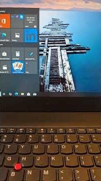 Lenovo Thinkpad with an Intel Core i7 8550U and a wonky Keyboard? #shorts