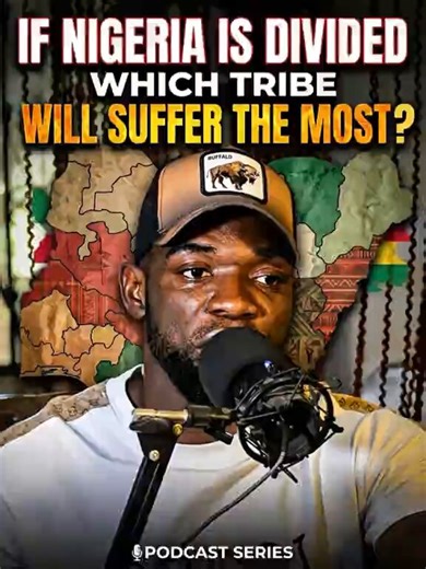 I also believe that if Nigeria were to separate, each region would thrive independently. This forced unity is clearly not working.