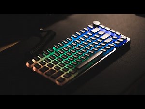 IK75 RGB Pudding Keycaps Keyboard Build - ASMR