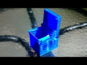 3D-Printed Springy Box - No Assembly