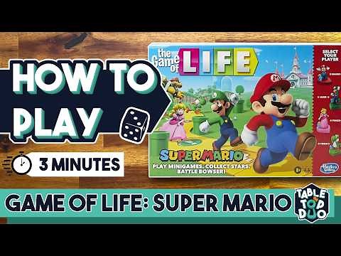 How to Play The Game Of Life Super Mario in 3 minutes (Mario Game of Life Rules)