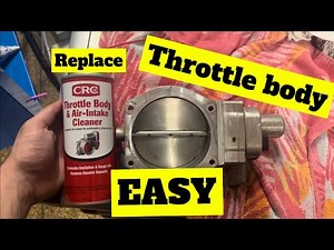 How To Replace Corvette Throttle Body (EASY)