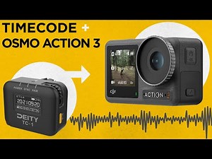 Timecode on Osmo Action 3 | Deity TC-1 + DJI Osmo Action Camera