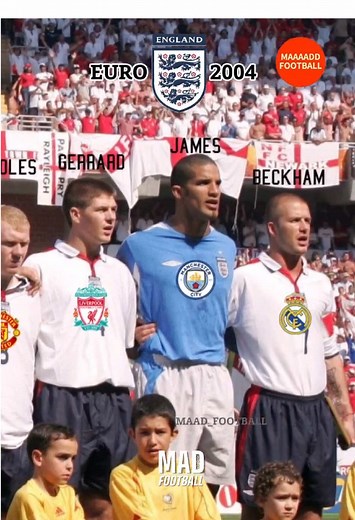 England National Football Team at EURO 2004