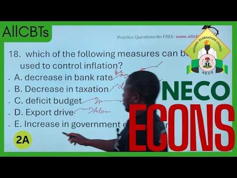 40 Likely NECO Economics OBJ Questions & Solutions (2026)