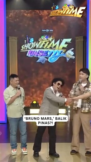 Naghatid ng saya at good vibes si “Bruno Mars” sa It’s Showtime! 😂 Watch #ItsShowtime every 12:00 p.m. from Monday to Saturday on GMA and GTV. For more videos, visit: http://gmanetwork.com/ItsShowtime | GMA Network