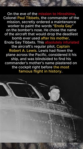 The Surprising Name Sake of the "enola gay"