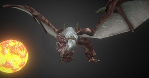 Small Wyvern Fire v1 | 3D Creatures | Unity Asset Store