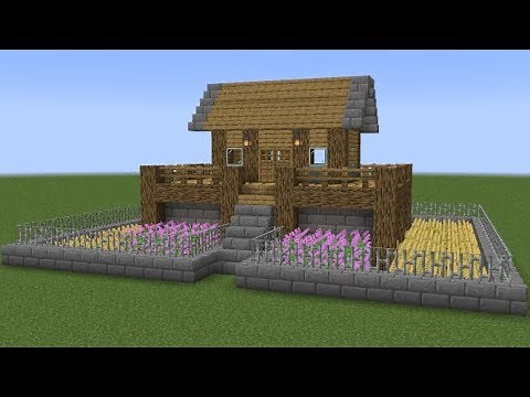 Minecraft - How to build a little farm house