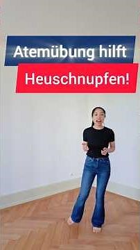 AtemÜBUNG hilft Heuschnupfen: Nase frei in 2 Minuten! 🤧👃