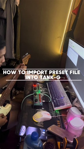 How to Import Preset File Into Tank G: Step-by-Step Tutorial