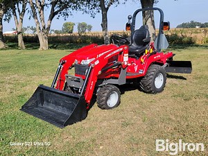 2018 Massey Ferguson GC1715 MFWD Compact Utility Tractor W/Loader & 3-Pt Blade | Agriculture