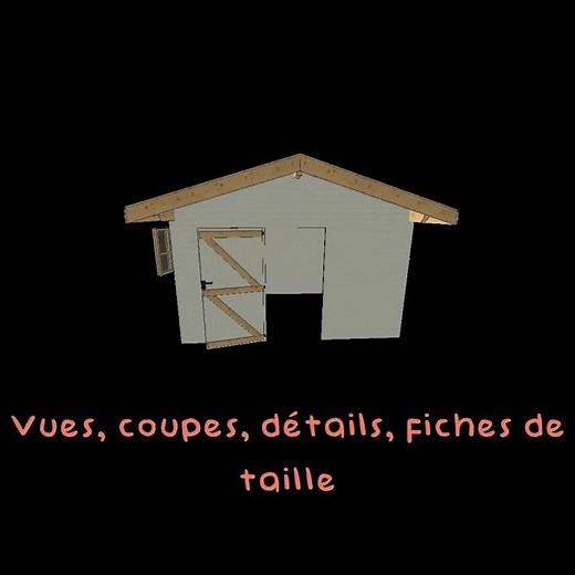 Vous pouvez construire cet abri de jardin 12 m²