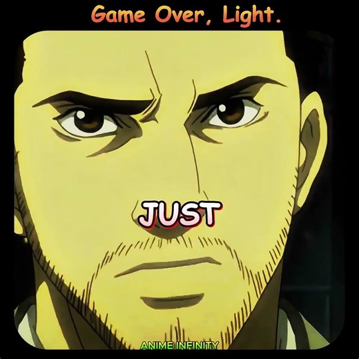 Game Over, Light 😵‍💫 #shorts #anime #death