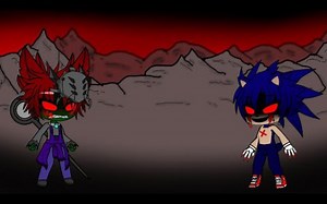 索尼克角色反应Tricky VS Sonic.EXE动画