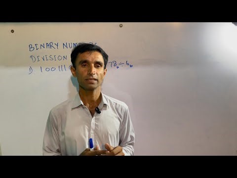 Binary numbers Division/ Binary numbers operation/ Binary numbers