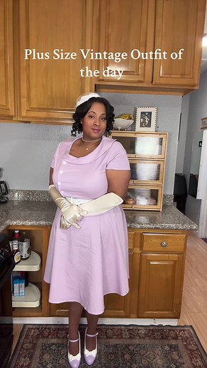 Plus Size Vintage Outfit Inspiration for 1950s Style