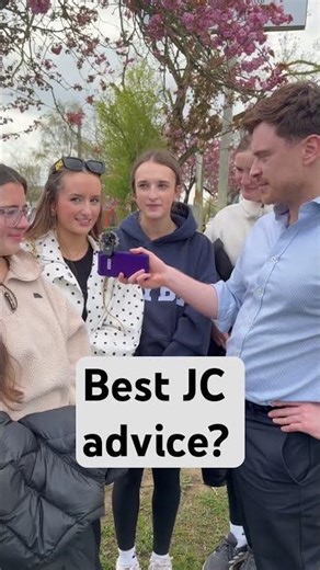 What’s your best Junior Cert advice?