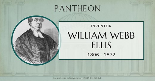William Webb Ellis Biography | Pantheon
