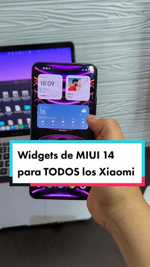 Widgets de MIUI 14 para TODOS los Xiaomi