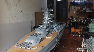 18 Foot RC Battleship Yamato build update | Julius Perdana