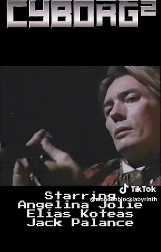 A favorite mid-90s Blockbuster rental! Sex, violence, robots, and Billy Drago! Who could ask for more? #angelinajolie #vhs #cyborg #90s #rental #video #robot #fembot #vidmark #retro #fyp