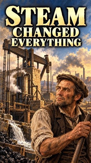 The Invention That Started The Industrial Revolution ⚙️ #history #steam #technology