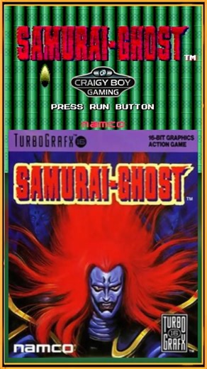 Samurai-Ghost TurboGrafx-16 Gameplay #retrogaming