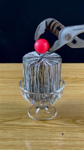 Red Hot Ball vs Rubber Band #experiment #asmr #satisfying #rubberband #hotball