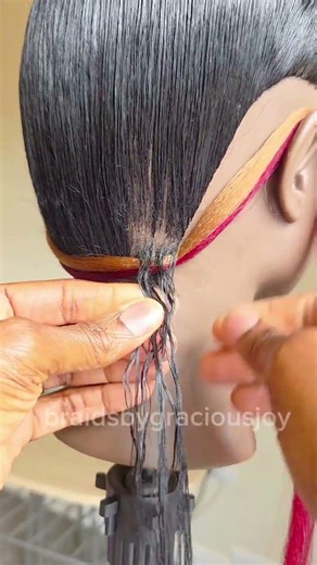 Perfect Box Braids Grip Tutorial #hairtutorial #boxbraids #hairstyle #braids #protectivestyles