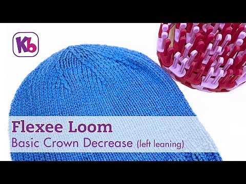 Flexee Loom Basic Crown Decrease (left leaning)