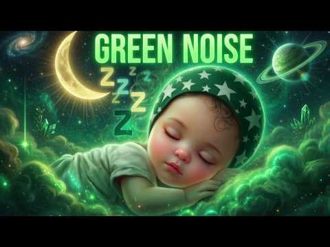 Quick Baby Sleep (NO ADS) 🍉 10 Min Green Noise vs White Noise (Mommelon)