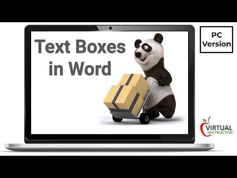 How to Add Text Boxes in Word PC Version