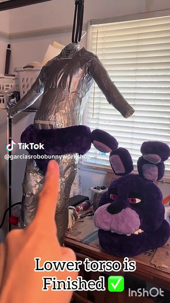 Bonnie FNAF Suit Tutorial Progress & Details