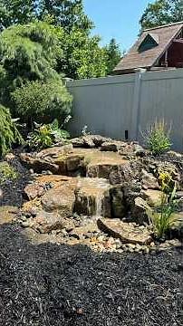 Building a Beautiful Pondless Waterfall | Full Time-Lapse