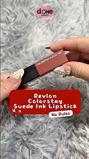 Revlon Colorstay Suede Ink Lipstick No Rules 💄💋 #revlon #lipstick #revlonmakeup #makeup #fyp