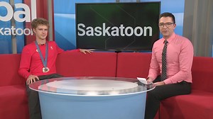 Olympic bronze medalist Rylan Wiens stopped by to share about his experience representing Saskatoon on the world stage & winning Canada’s first olympic diving medal in the men’s synchronized 10m platform! | Meteorologist Peter Quinlan