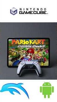 Unbelievable! Play GameCube on Android Tablet with DualSense 😱 | Mario Kart DD via Dolphin Emulator