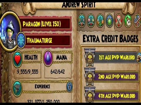 Wizard101 1st age warlord ice im back!! in Wallaru