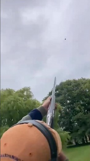 Clay pigeon shooting from the hip #Outdoor ￼￼