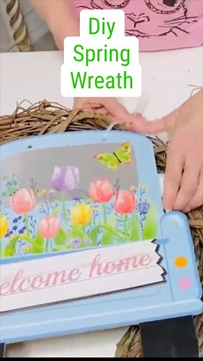 11K views · 80 reactions | Let’s make a super adorable Dollar Tree spring wreath!  | Olivia's Romantic Home DIY | Facebook