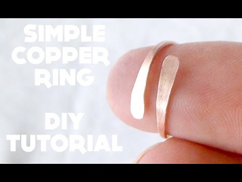 Simple Copper Ring - DIY Tutorial