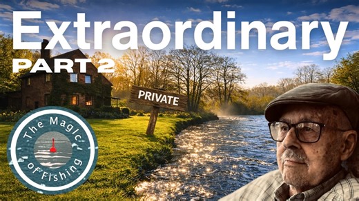 Exclusive fishing in a living legend’s private garden part 2