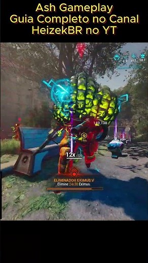 Ash Gameplay | Guia Completo da Build disponível no canal | #tennocreate #warframe #warframegameplay