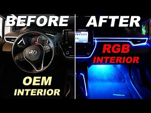 Car RGB LED Lighting Glow Kit Review (Universal Kit)