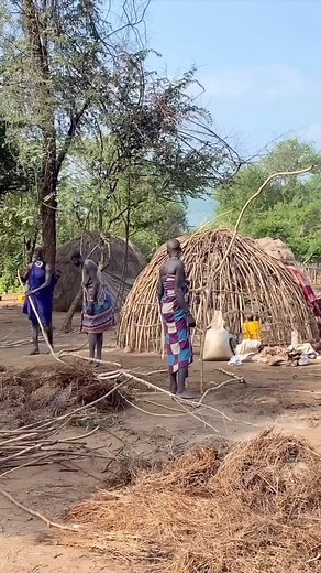 132K views · 954 reactions | The Mursi live in huts called doris that...