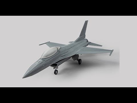 F-16 Fignting Falcon A/C, 3D printing STL