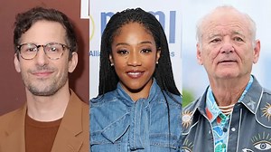 Andy Samberg Saw Tiffany Haddish & Bill Murray "Freaking Like Junior High Students" at Golden Globes Party | THR News Video