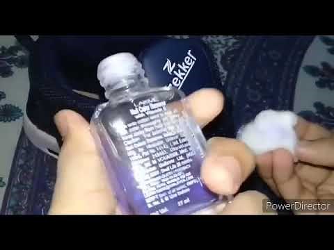 How to remove print in your shoes